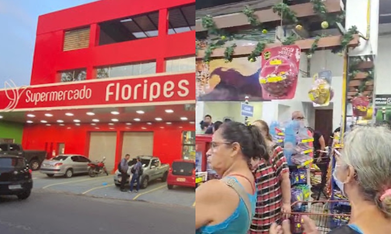 Clientes se revoltam e acusam Supermercado Floripes de propaganda enganosa: “palhaçada”; veja vídeo