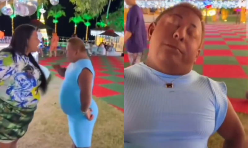 “Não mexe com a minha filha!”: Patixa Teló incorpora pomba-gira no Rancho do Carlinhos Maia; veja vídeo