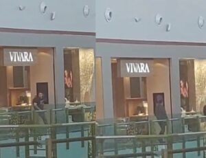 Veja momento em que bandidos assaltam a loja Vivara dentro do Manauara Shopping; vídeo