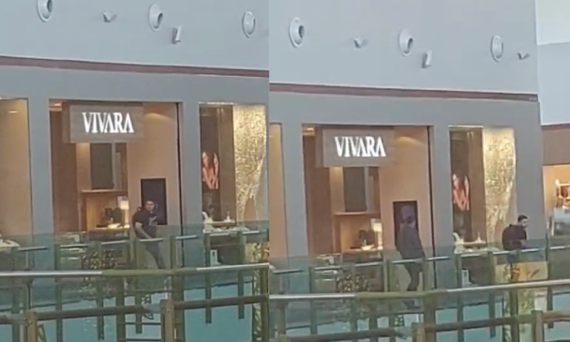 Veja momento em que bandidos assaltam a loja Vivara dentro do Manauara Shopping; vídeo