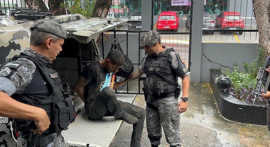 Foragido do Pará: homem tentou enganar a polícia com nome falso ao ser preso no Shopping Manauara