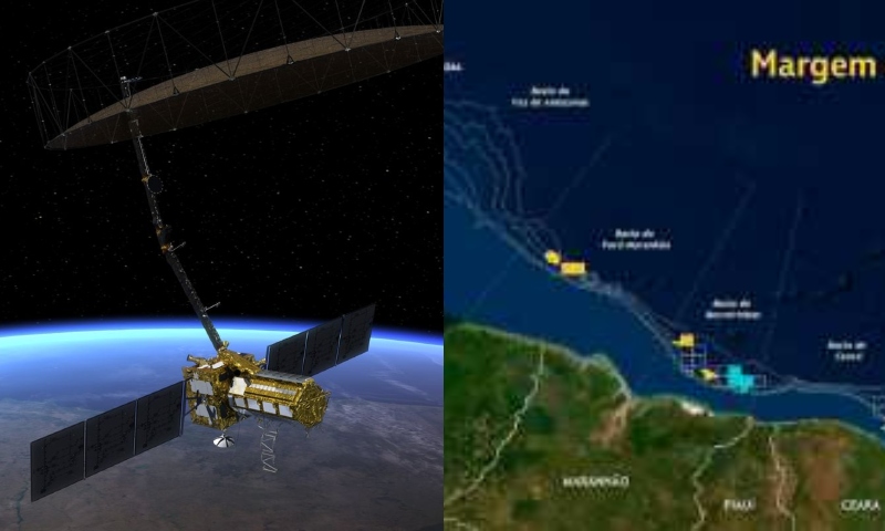 Petrobras vai monitorar Margem Equatorial com tecnologia da Nasa