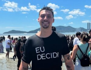 Jair Renan é batizado nas águas: “Jesus é o verdadeiro salvador”