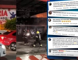 Livramento: incêndio atingiu apenas a área externa do Vitória: "Deus é grande sobre esse lugar, eles tocam louvores lá dentro!", diz cliente