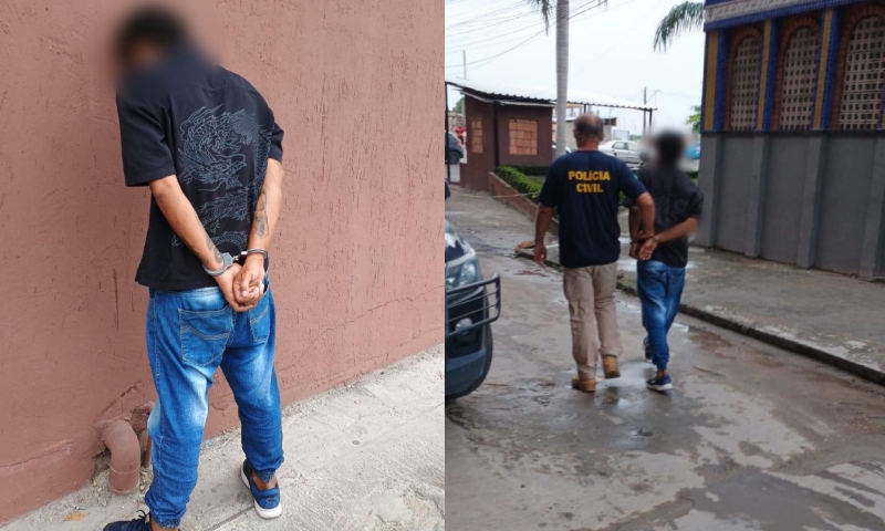 Assaltante de ônibus é preso após estupr4r enteada de 5 anos em Manaus; veja vídeo