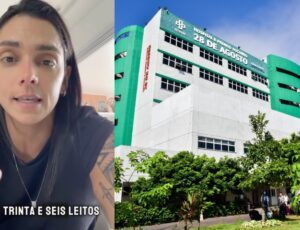 Médica revela caos no Hospital 28 de Agosto: "De mais de 100, vão ficar apenas 36 leitos"; veja vídeo