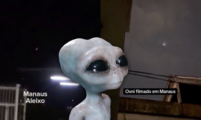 “Não é drone, é ET!”: Ovnis são avistados no céu de Manaus e deixam a população com medo; veja vídeos
