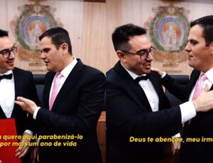 'Nobreza e democracia': Renato Junior parabeniza Rodrigo Guedes pelo aniversário durante diplomação; veja vídeo