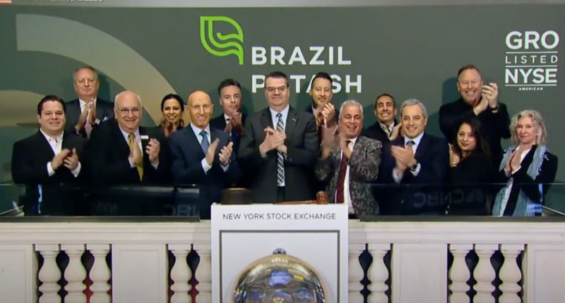 Bolsa de Nova York recebe ações da Brazil Potash em cerimônia de abertura; veja vídeo