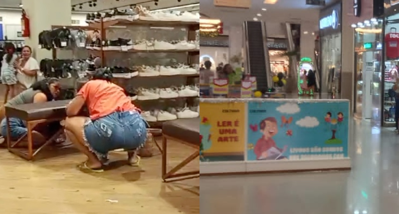 Urgente: pânico e correria dentro do Shopping Grande Circular; veja vídeo