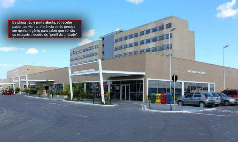 Repercussão nas redes sociais: Eficiência do Delphina Aziz é questionada em comparação a outros hospitais do Amazonas