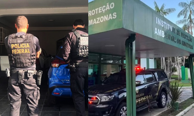 Mais um servidor do IPAAM é preso pela PF, na 5ª fase da Operação Greenwashing