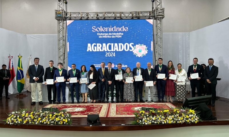 Vice-Governador, desembargadores e procuradores são homenageados com a Medalha do Mérito da PGM; veja vídeo