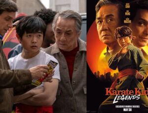 Jackie Chan e Ralph Macchio trabalharão juntos como mestres no novo filme "Karatê Kid: Lendas"; veja trailer