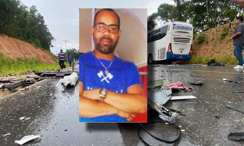 Motorista de ônibus mort0 em acident3 na AM-010 tinha pouco tempo na empresa