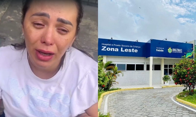 “Mataram meu filho aqui no Joãozinho!”: mãe acusa hospital infantil de negligência médica em Manaus; veja vídeo