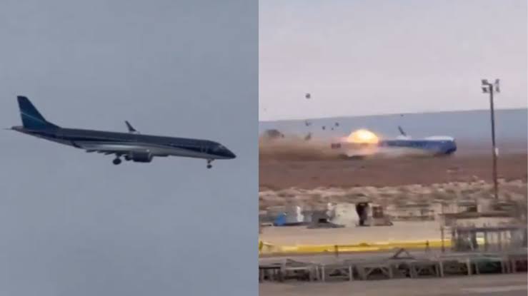 Tragédia: avião com 67 passageiros cai no Cazaquistão; veja vídeo