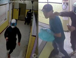 "Amostradinhos do Crime" fazem a limpa em joalheria no Centro de Manaus e destroem Natal de família; veja vídeo