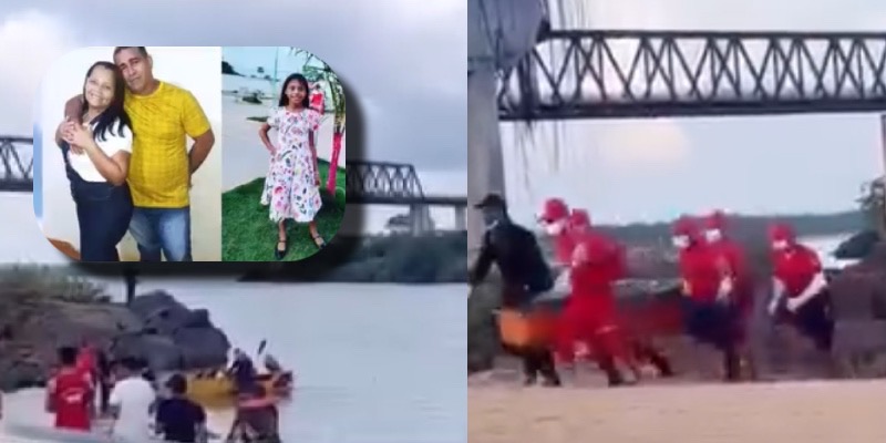 C0rpos de avós e neta são encontrados no Rio Tocantins após queda de ponte; número de m0rt0s sobe para 6; veja vídeo