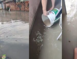 Comunidade da Sharp volta a sofrer com chuvas e alagações; veja vídeos