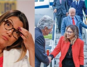 Gabinete "Paralelo" de Janja custa R$160 mil por mês e já gastou R$1,2 milhões em viagens