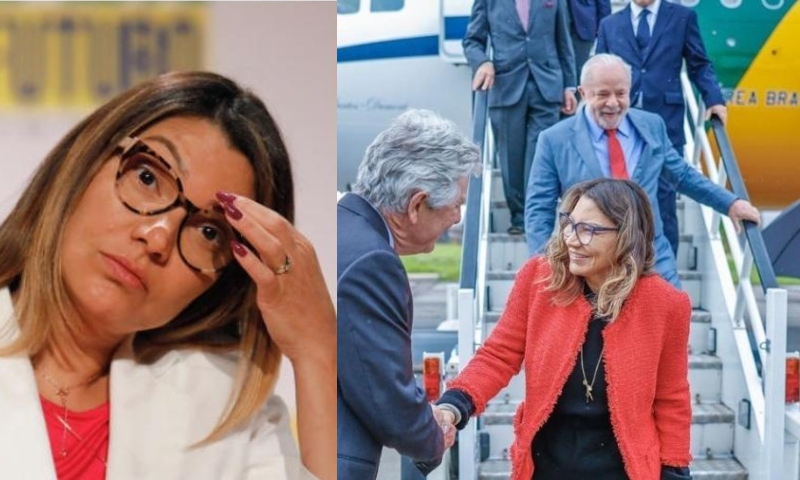 Gabinete “Paralelo” de Janja custa R$160 mil por mês e já gastou R$1,2 milhões em viagens