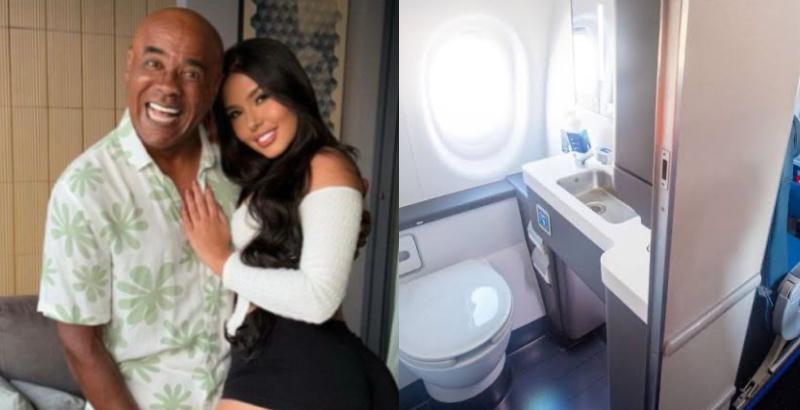 Blogueira é expulsa de avião após “cair de boca” em Kid Bengala dentro de banheiro; veja vídeo