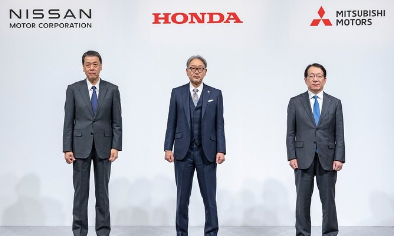 Honda, Nissan e Mitsubishi confirmam que estão em negociações para fusão de empresas