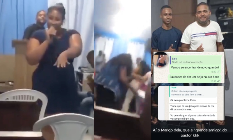 Vazam prints picantes do Pastor infiel que pegou a mulher do melhor amigo na igreja; veja vídeo