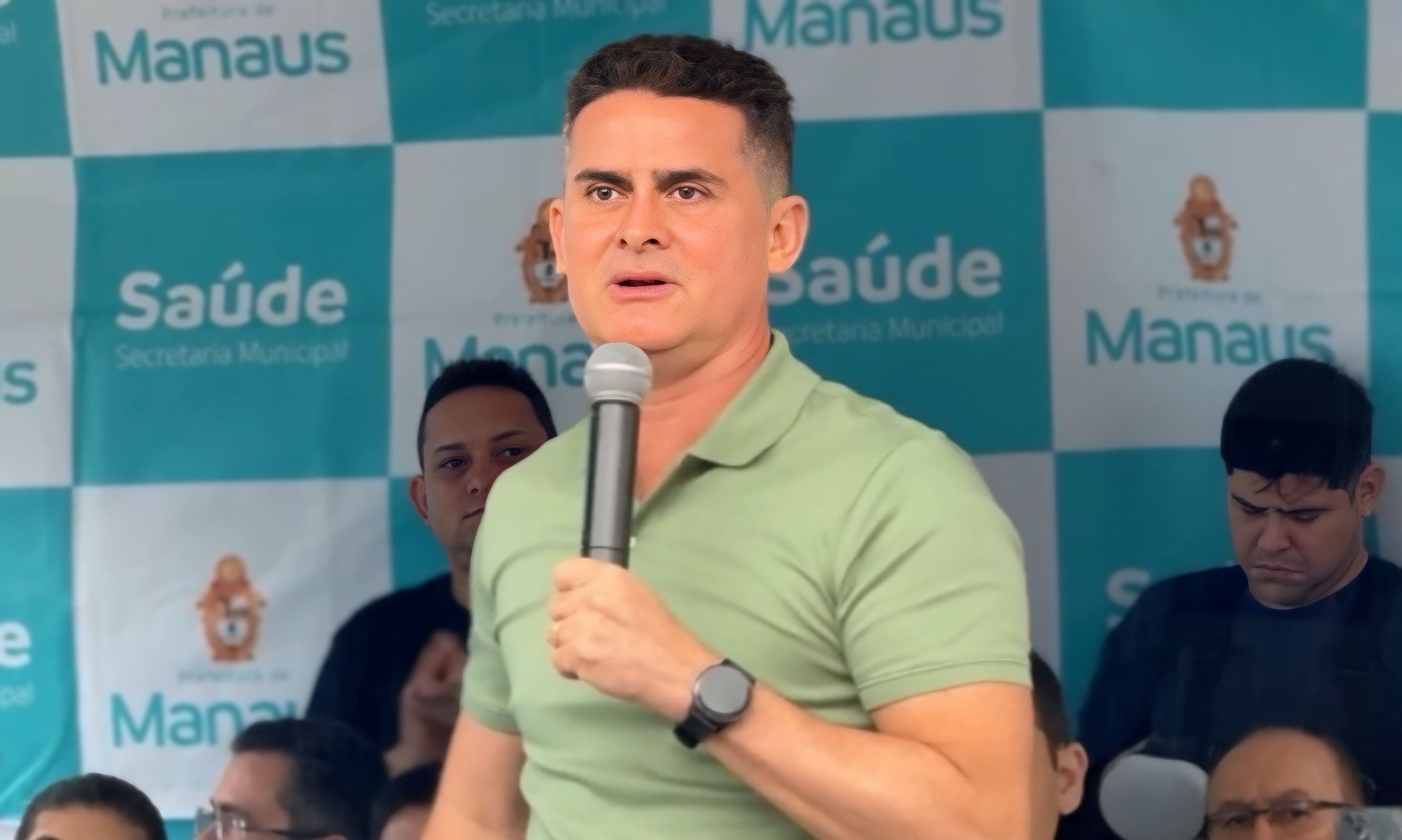 Prefeito David Almeida inicia o ano de 2025 entregando mais uma USF para a população de Manaus