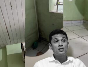 Sede da Prefeitura de Maués está abandonada, diz nova prefeita: "só mofo e cheio de goteiras"; veja vídeo