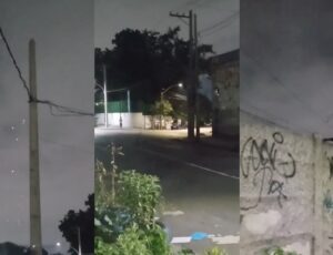 "T1ro, M4cumba e OVNI": morador do RJ grava vídeo mostrando como foi a 1º madrugada de 2025 no Brasil; veja