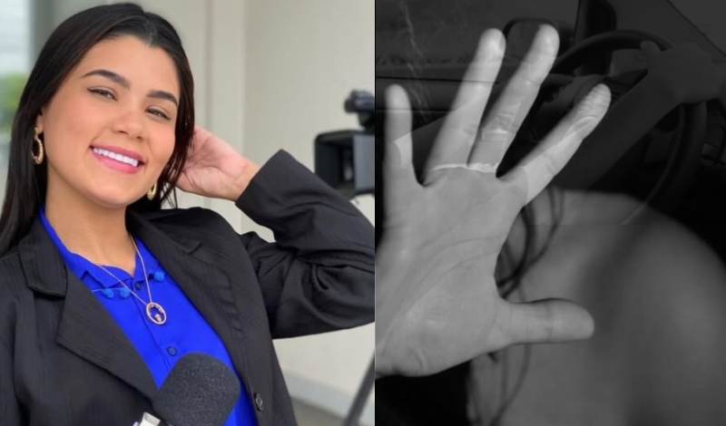 Repórter de Manaus teve que pular de carro em movimento para não ser morta pelo ex