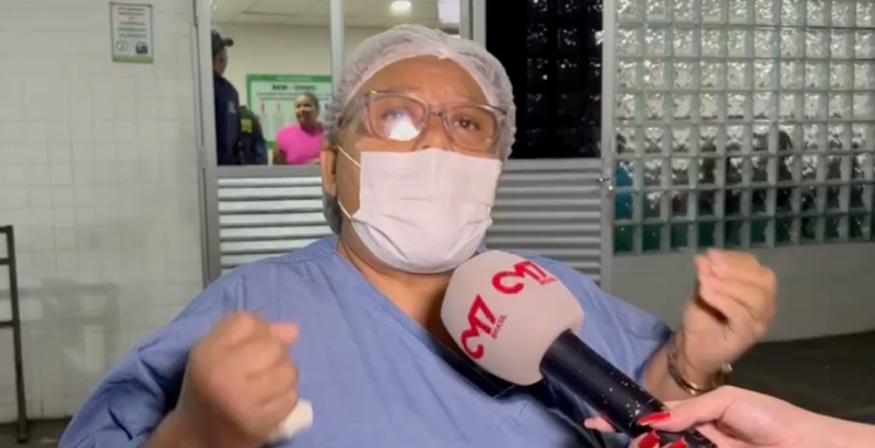 Enfermeira do SPA Coroado mete a boca no trombone e manda recado para Wilson Lima: “O senhor tá onde?”