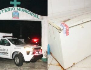 "Açougue macabro": prefeito descobre ossadas humanas e gatos congelados dentro de freezer em cemitério do Paraná; veja vídeo