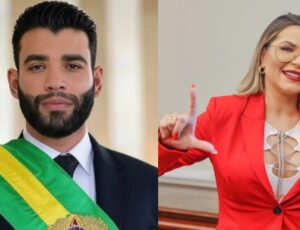 Deolane diz que seria vice de Gusttavo Lima em chapa presidencial e fãs questionam: "Querendo "pular do barco" de Lula?"