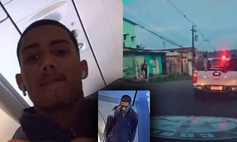 Vaza momento em que a polícia “Cancela CPF” de outro assaltante da Vivara no Manauara Shopping; veja vídeo