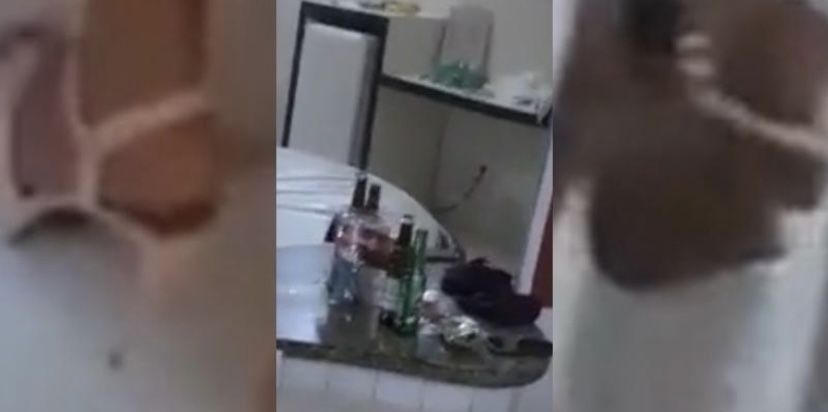 Vaza vídeos de empresário em trisal picante com esposa e pedreiro na Ponta Negra; veja