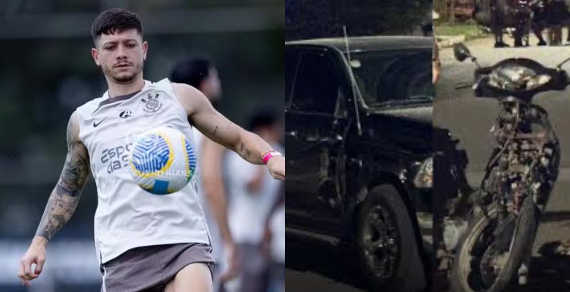 Rodrigo Garro, do Corinthians, é preso suspeito de atropelar e matar motociclista