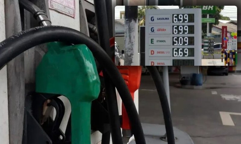 Preço da gasolina em Manaus não diminui para consumidores mesmo após reduzir na Refinaria