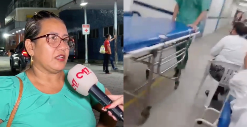 Falta de atendimento pode matar paciente no Hospital Platão Araújo: “Tememos pela vida dele!”, diz familiar