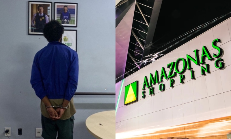 Venezuelano é preso após tentar estuprar funcionária do Amazonas Shopping