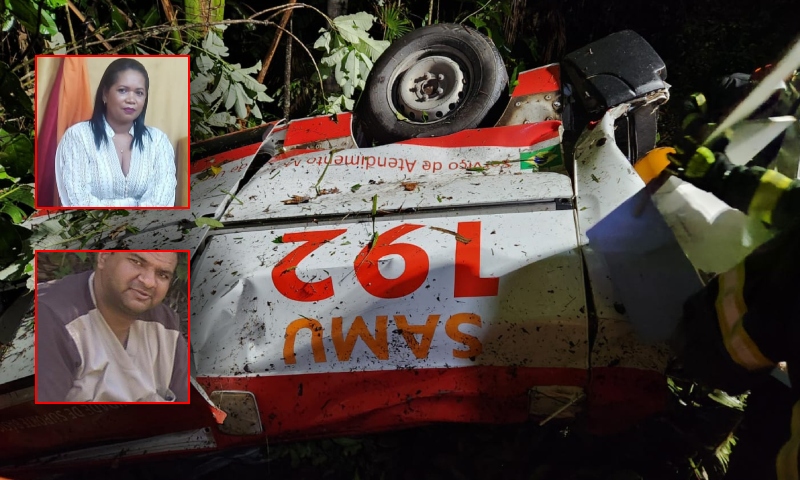 Saiba quem são o médico e a técnica de enfermagem que morreram durante grave acidente na BR-174