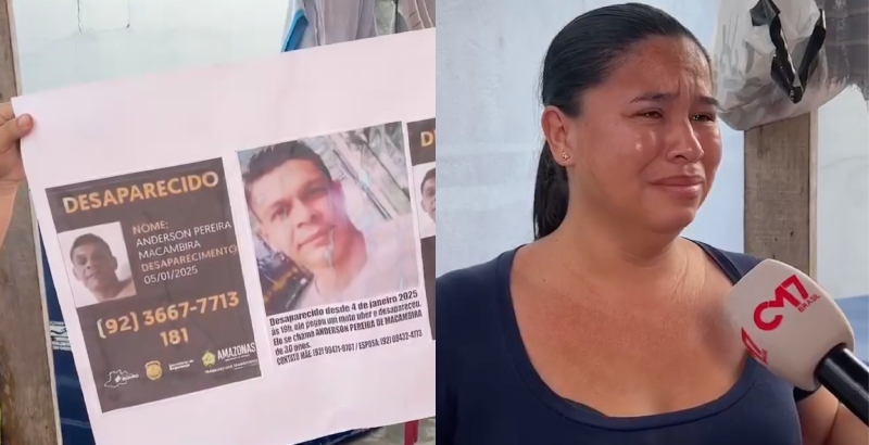 Sequestro em frente ao Atacadão: Família de homem desaparecido clama por ajuda em Manaus; veja