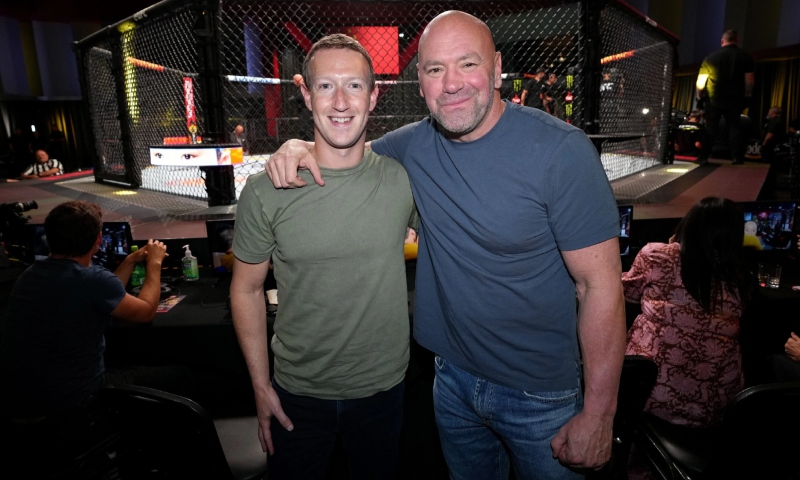 Zuckerberg diz que vai defender a liberdade de expressão e nomeia Dana White como um dos diretores do grupo Meta: “De volta às origens”