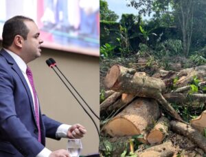 Roberto Cidade faz alerta para pesquisa que mostra que Manaus é a capital que mais perdeu vegetação em 20 anos