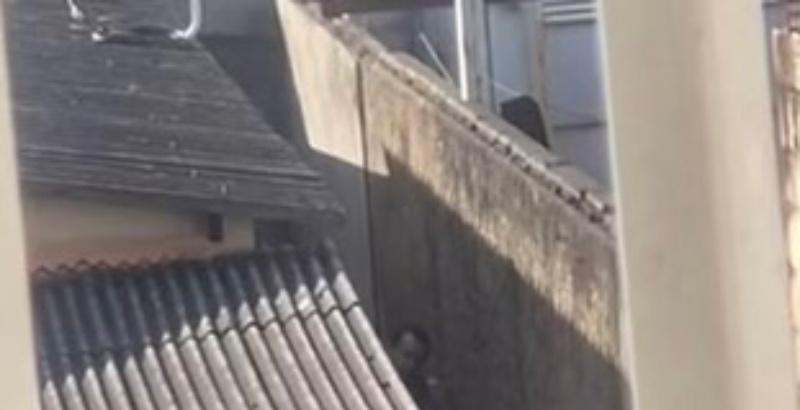 Mulher flagra vizinho taradão ‘batendo uma’ na frente da janela do seu quarto; veja vídeo
