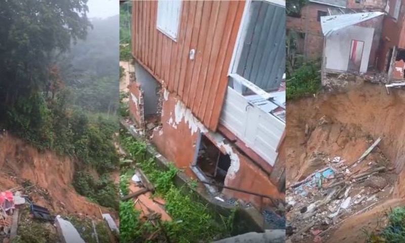 Área de desabamento no Mauazinho já estava isolada e moradores recebem Auxílio-Moradia, informa Prefeitura