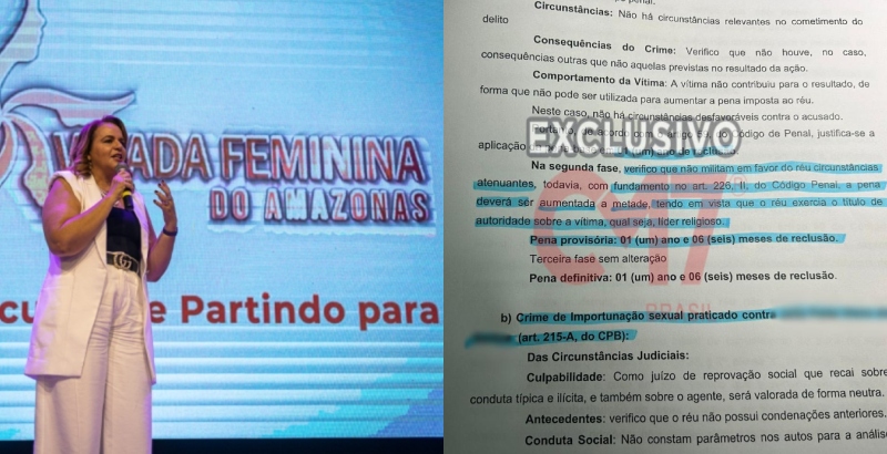 Presidente da Virada Feminina do AM, Cileide Moussallem, repudia violência sexual cometida por pastor em Manaus