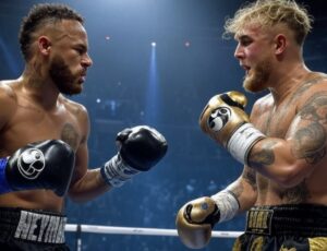 Jake Paul faz brincadeira e diz que gostaria de lutar contra Neymar